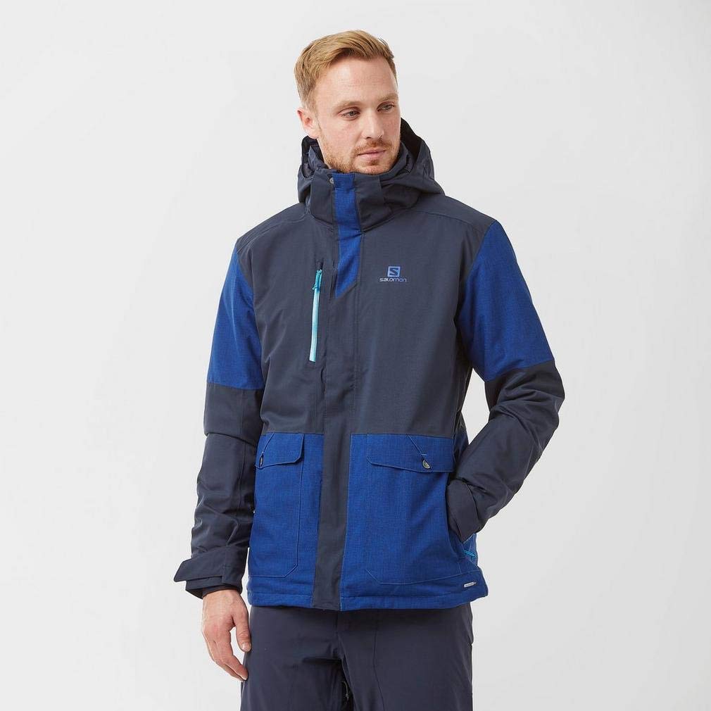 Amazon.com : Salomon Men's Storm Track Jacket, Small, Night Sky